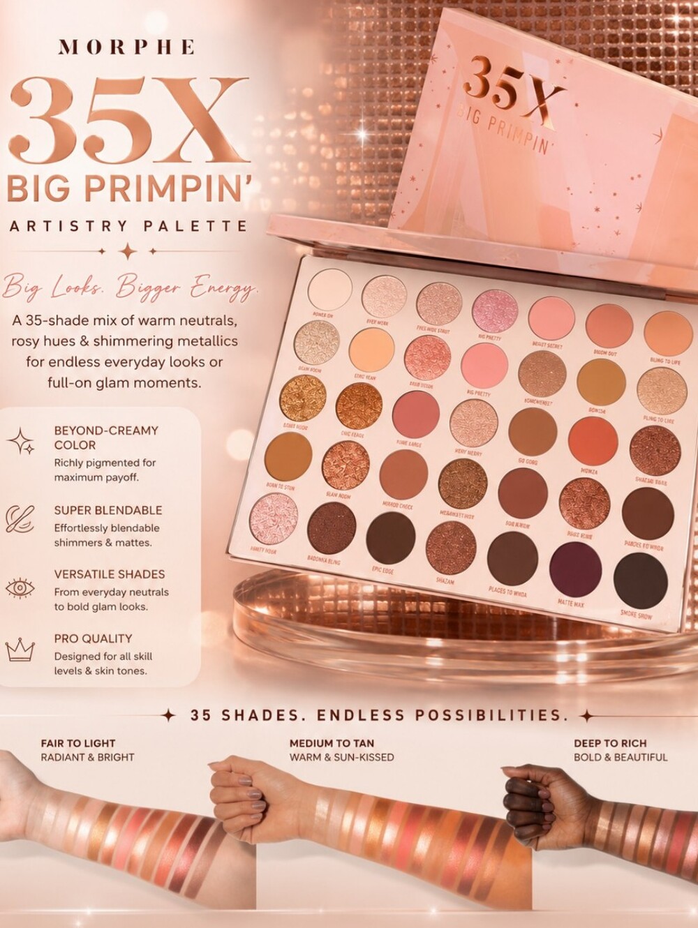 Morphe 35X Big Primpin’ Artistry Palette